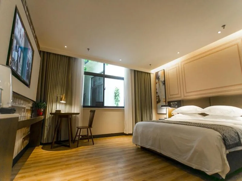 Bed in GME Bozhou Qiaocheng District Jian'an Road Railway Station Hotel