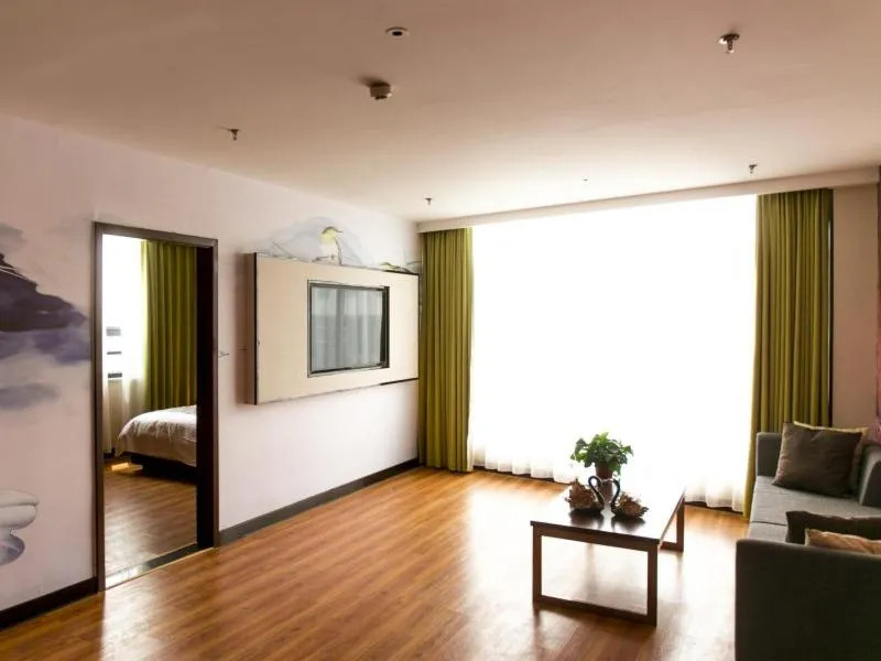 Bed in GME Bozhou Qiaocheng District Jian'an Road Railway Station Hotel