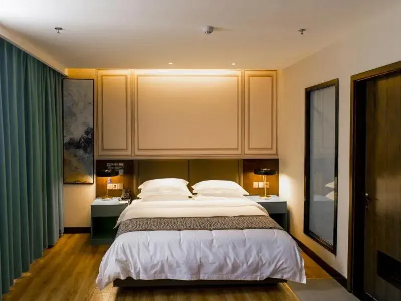 Bed in GME Bozhou Qiaocheng District Jian'an Road Railway Station Hotel Bed in GME Bozhou Qiaocheng District Jian'an Road Railway Station Hotel
