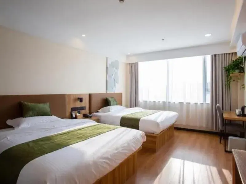 GreenTree Inn Shanghai International Exhibition Center Gulang Road Holiday Hotel GreenTree Inn Shanghai International Exhibition Center Gulang Road Holiday Hotel