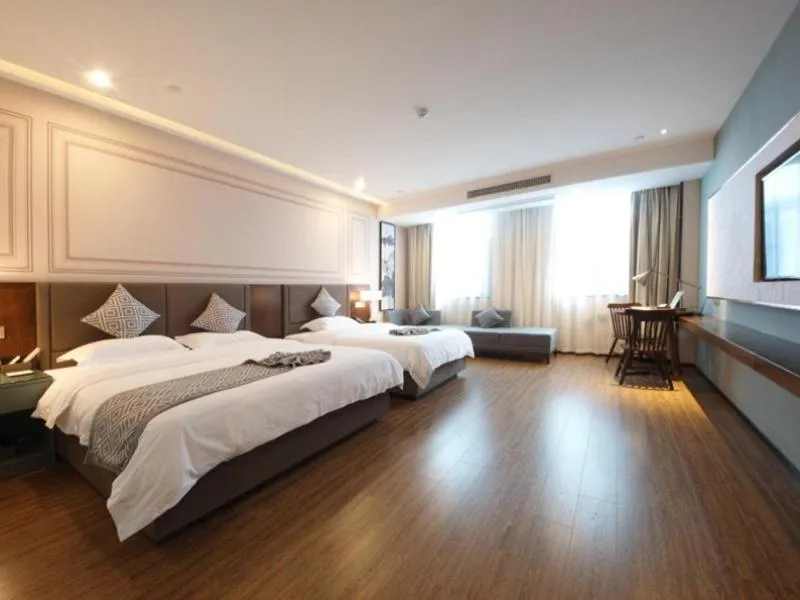 Bed in GME Hefei Feidong county High Speed Railway Station Longquan East Road Hotel