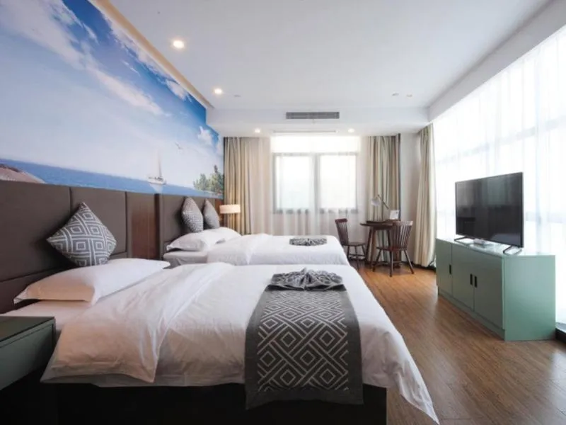 Bed in GME Hefei Feidong county High Speed Railway Station Longquan East Road Hotel