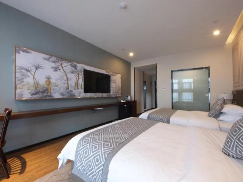 Bed in GME Hefei Feidong county High Speed Railway Station Longquan East Road Hotel