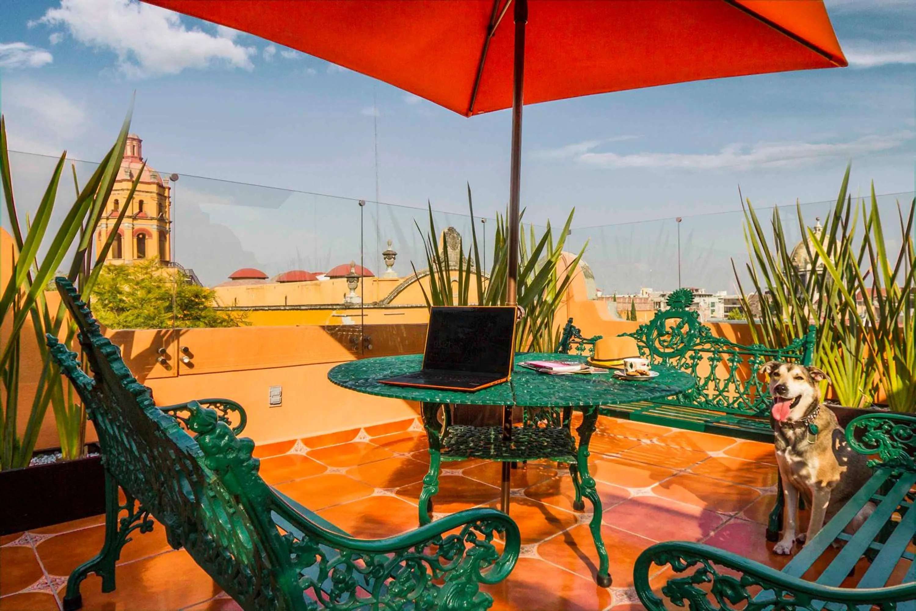 Balcony/Terrace in Hotel Templo Mayor