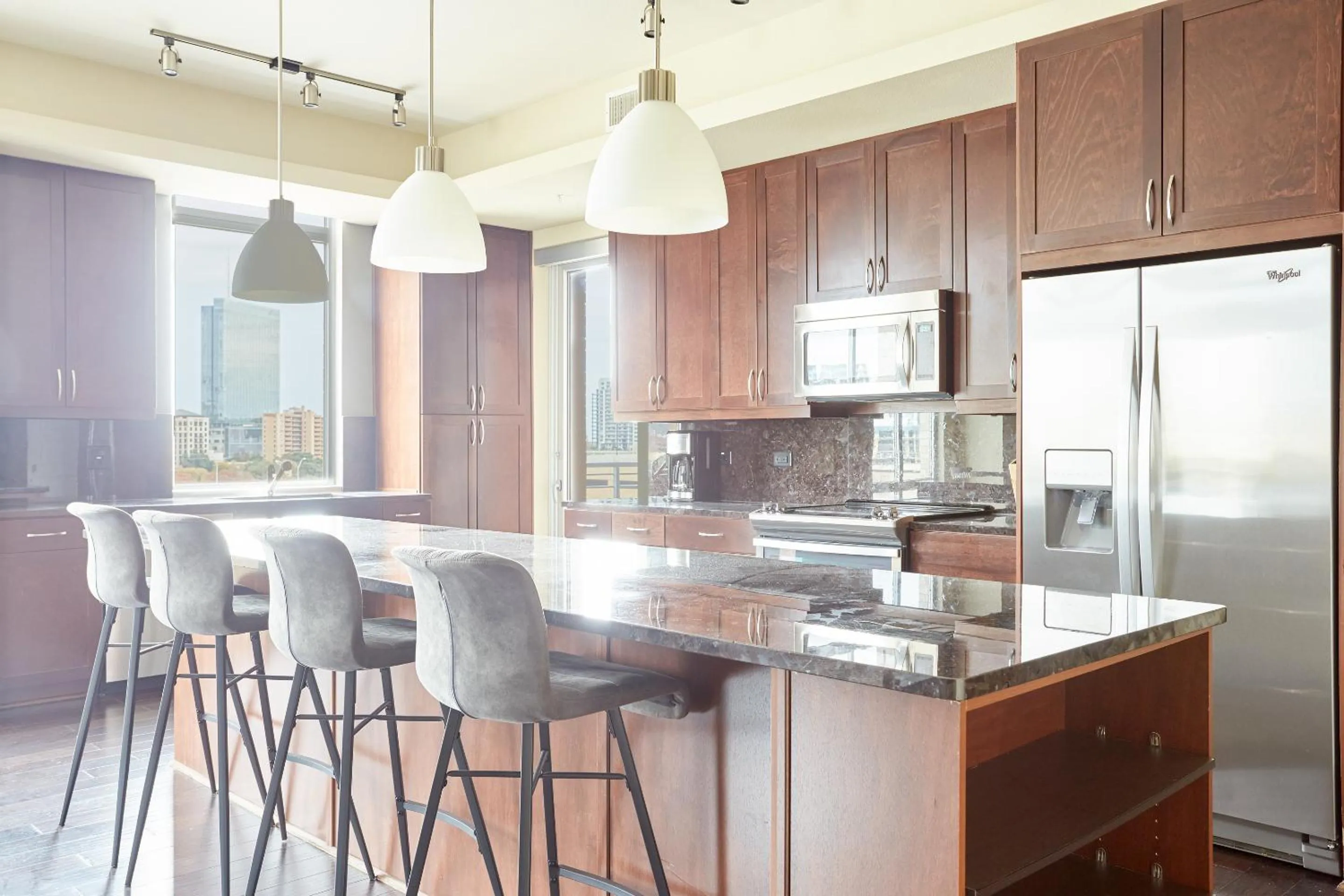 Living room in Sonder at The Catherine