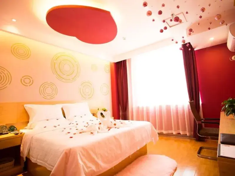 Bed in GreenTree Inn Jinzhong Yuci Old Town Express Hotel Bed in GreenTree Inn Jinzhong Yuci Old Town Express Hotel