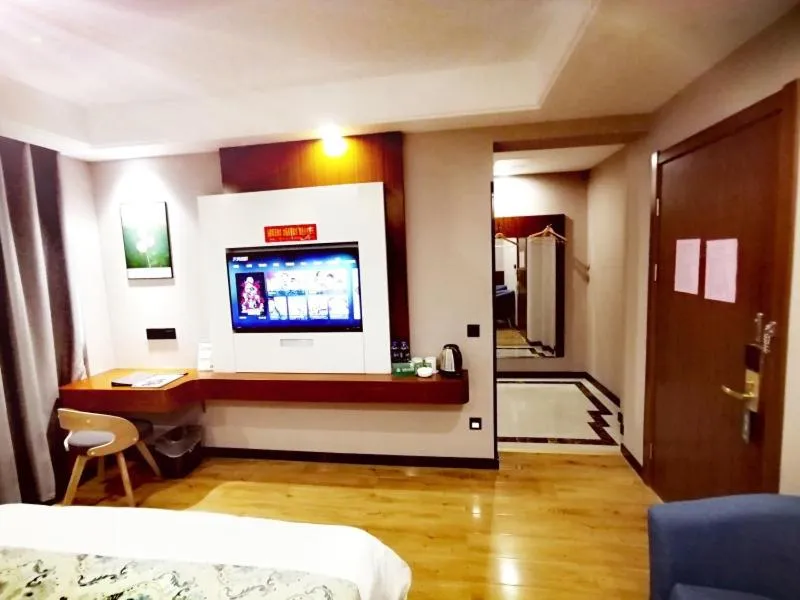 Bed in GreenTree Alliance Changzhou Jintan District Dongmen Street Hotel Hotel