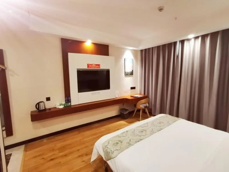 Bed in GreenTree Alliance Changzhou Jintan District Dongmen Street Hotel Hotel