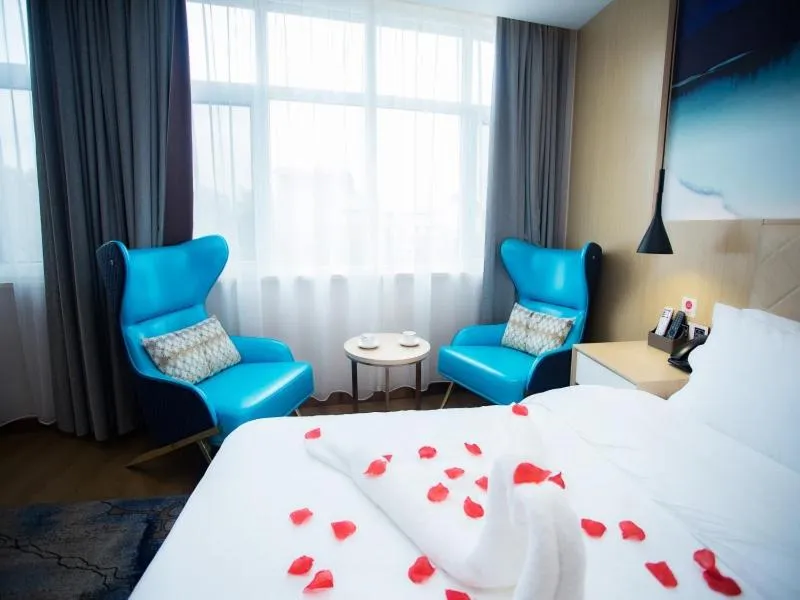 Bed in VX Heze Dingtao District Taoyi Road Hotel