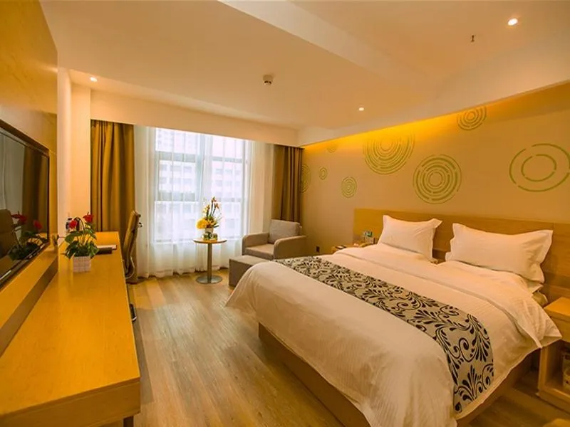 Bed in GreenTree Inn Tongchuan Yaozhou District New District Hospital Business Hotel
