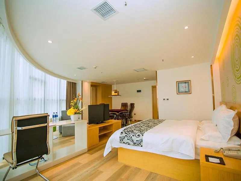 Bed in GreenTree Inn Tongchuan Yaozhou District New District Hospital Business Hotel