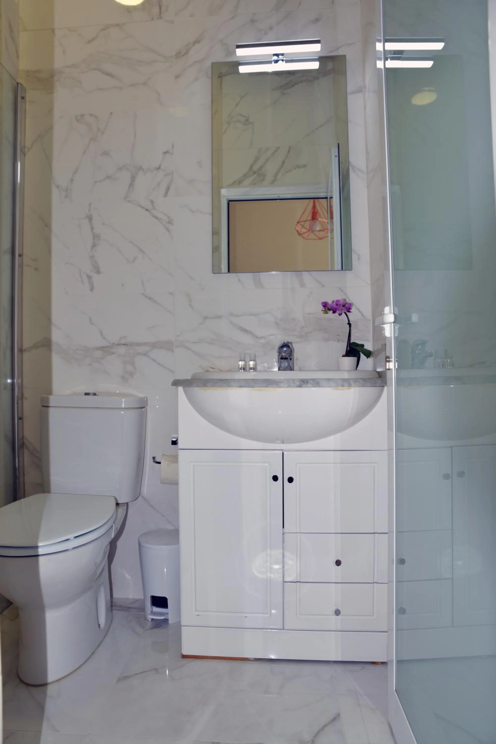 Bathroom in Hotel Visconde