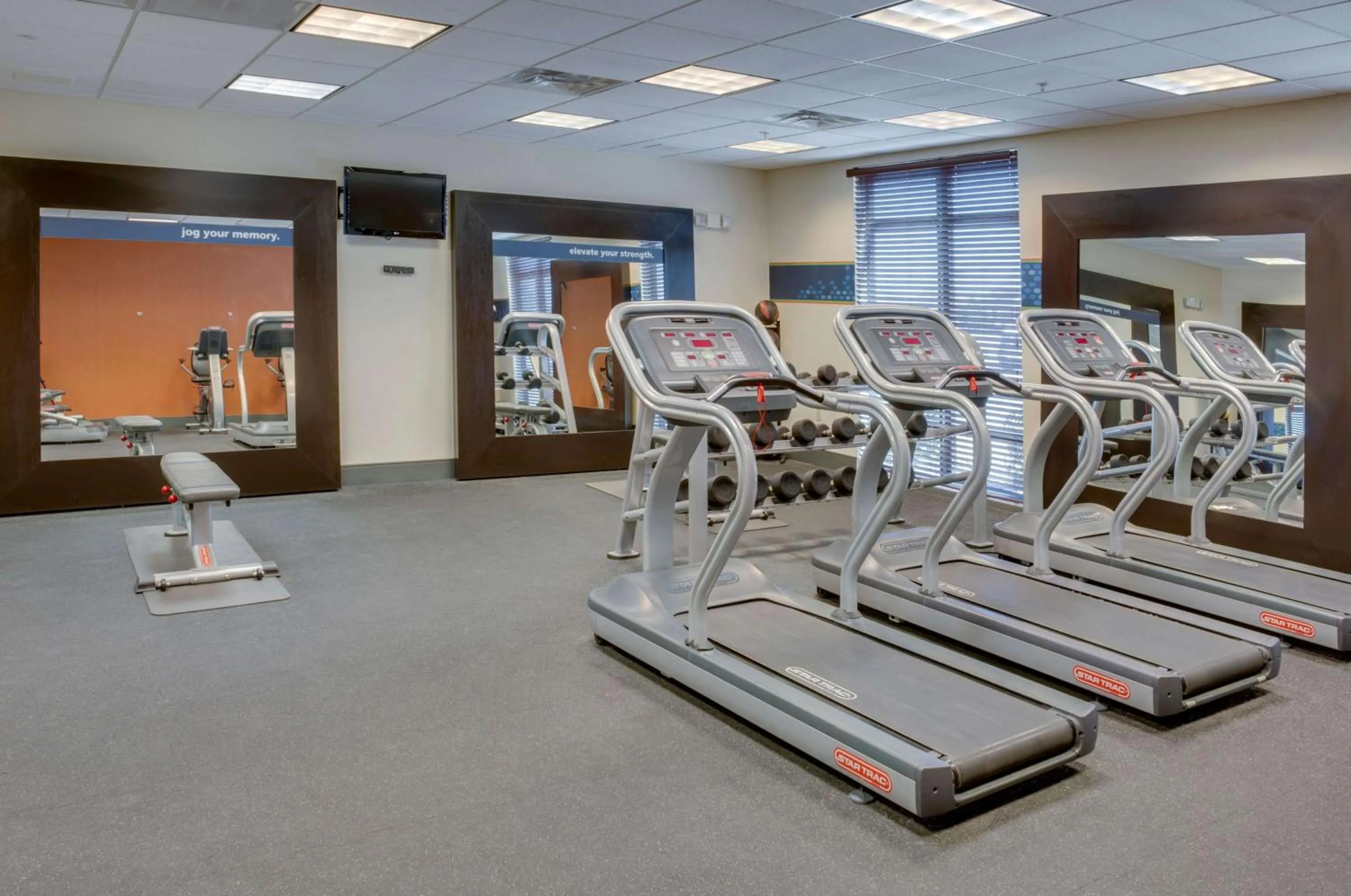 Fitness centre/facilities in Hampton Inn Chickasha