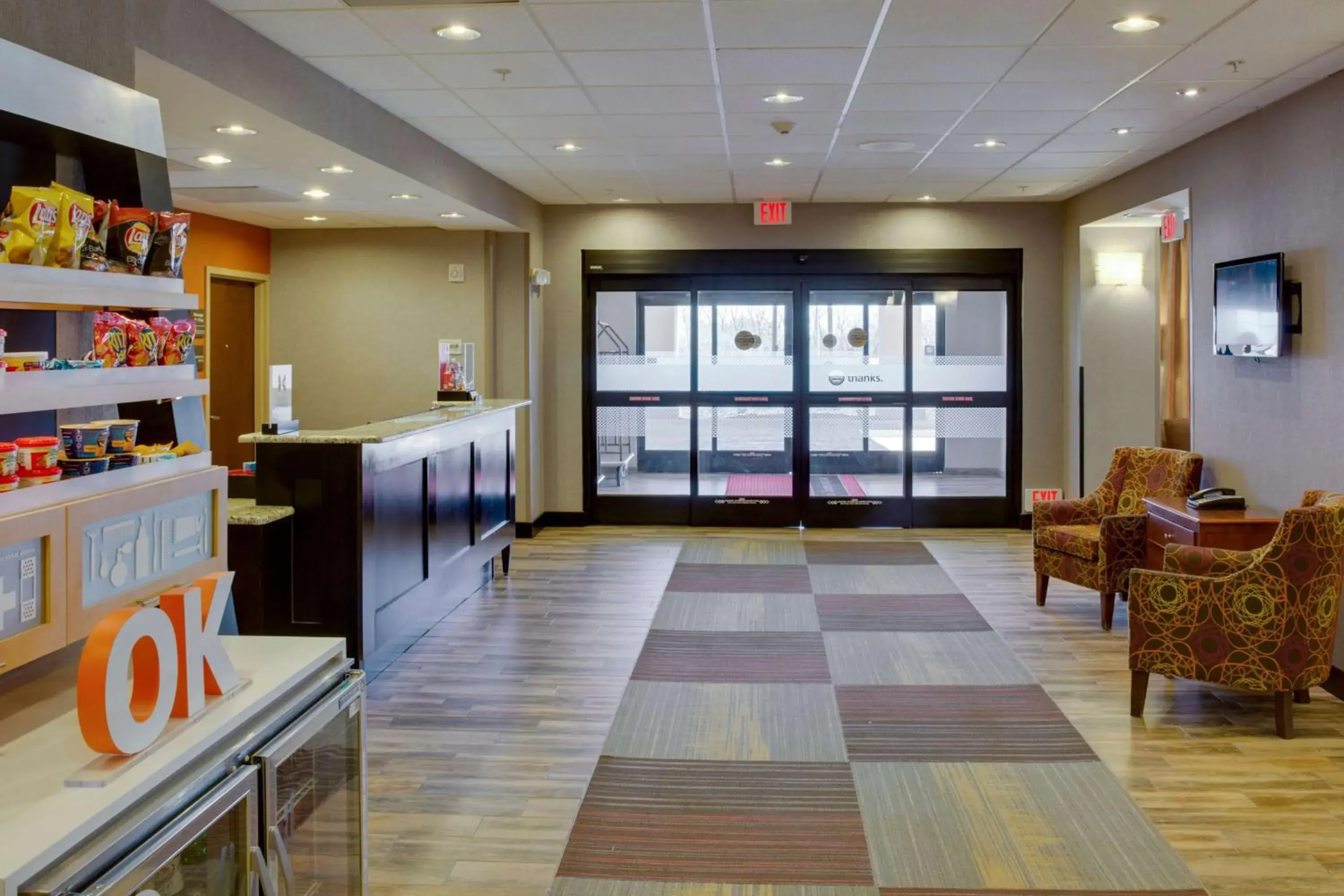 Lobby or reception in Hampton Inn Chickasha Lobby or reception in Hampton Inn Chickasha
