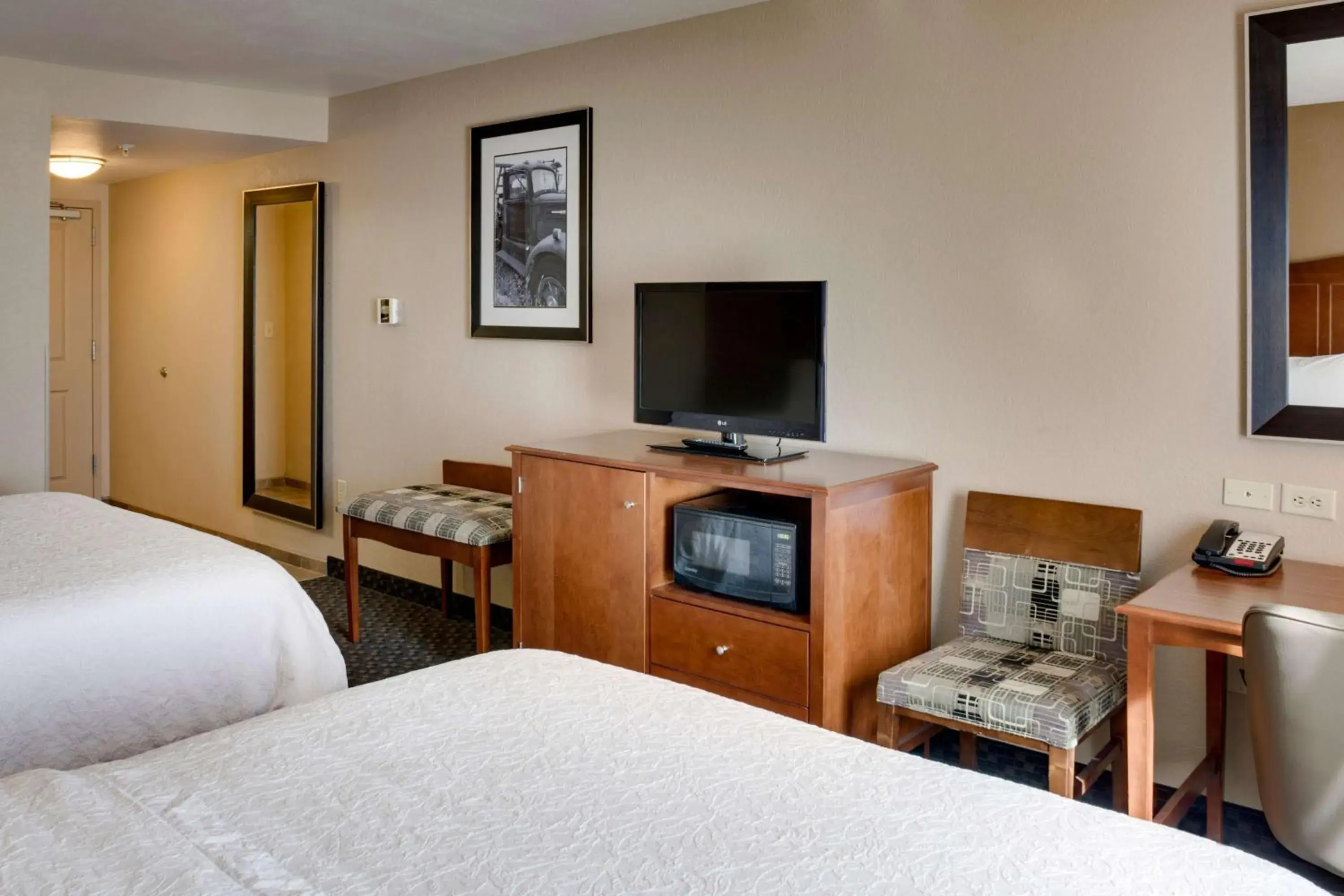 Bed in Hampton Inn Chickasha Bed in Hampton Inn Chickasha