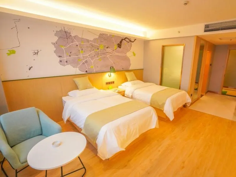 Bed in Vatica Kashgar Ancient city of Muir Hotel