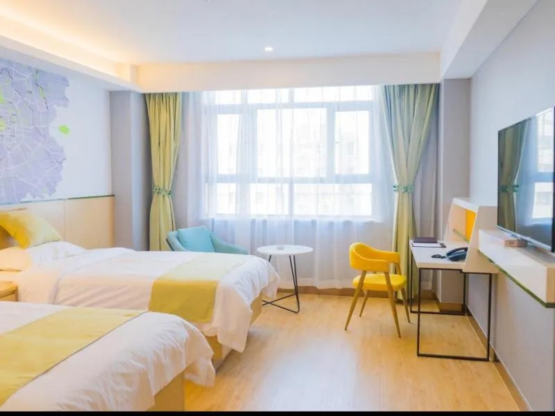 Bed in Vatica Kashgar Ancient city of Muir Hotel