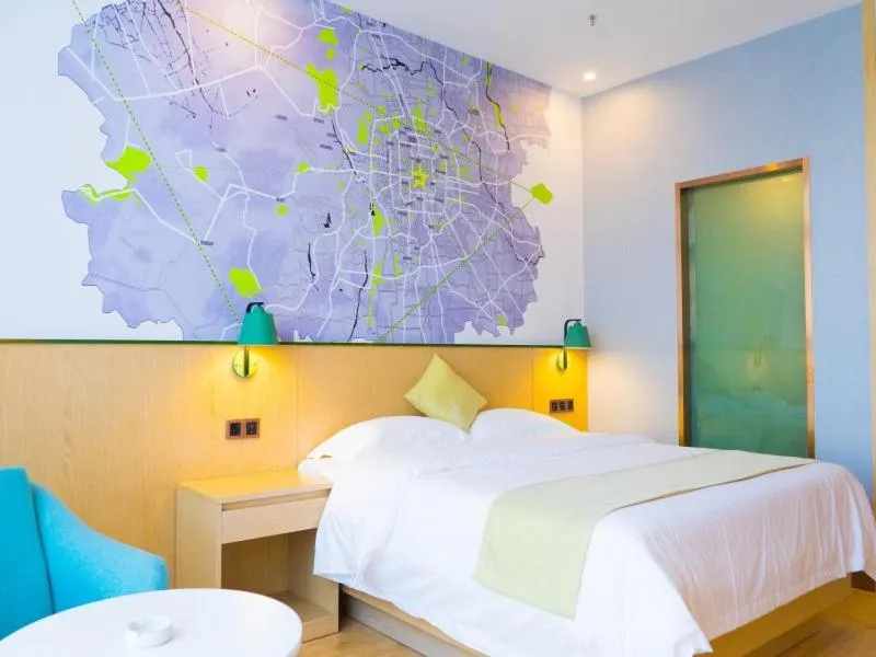 Bed in Vatica Kashgar Ancient city of Muir Hotel