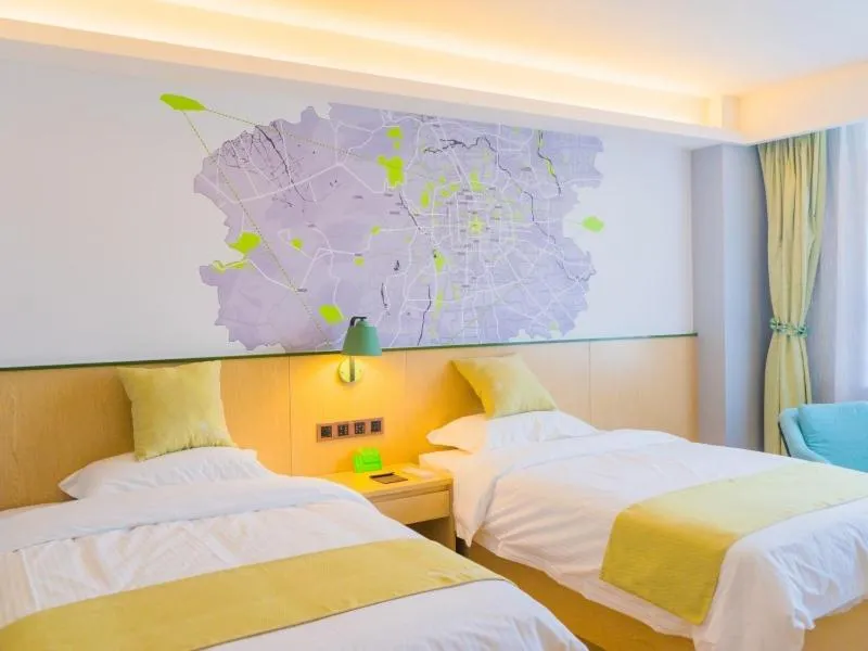 Bed in Vatica Kashgar Ancient city of Muir Hotel