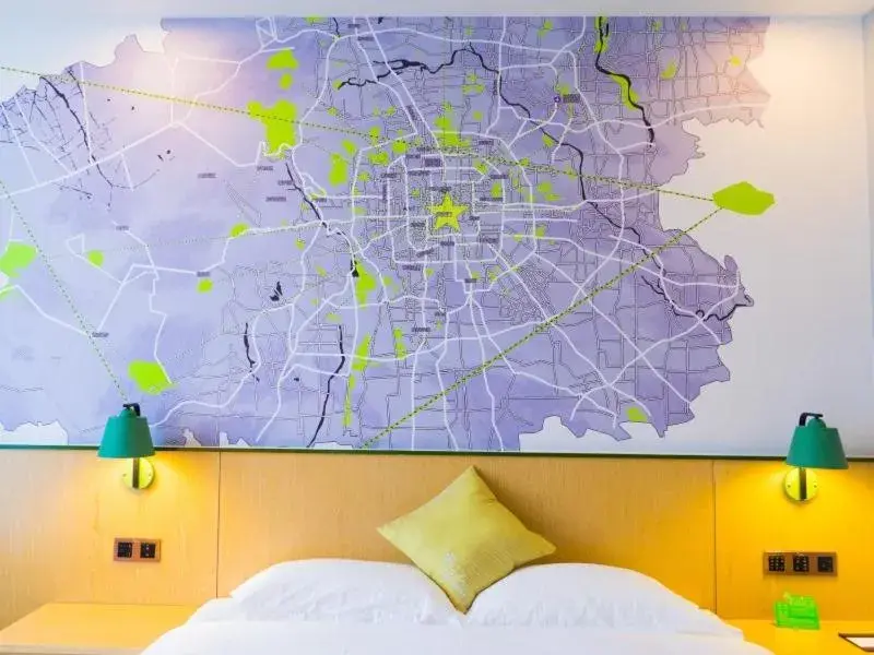 Bed in Vatica Kashgar Ancient city of Muir Hotel Bed in Vatica Kashgar Ancient city of Muir Hotel