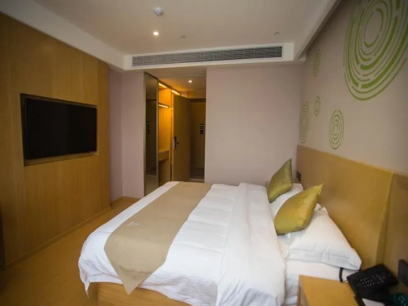 Bed in GreenTree Inn Anqing Tongcheng Tong'an Road South Bus Station Business Hotel