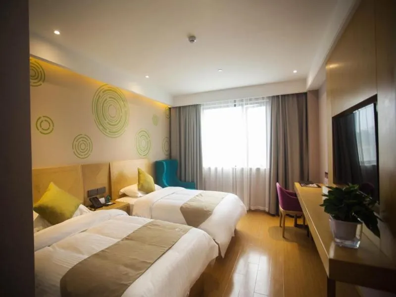 Bed in GreenTree Inn Anqing Tongcheng Tong'an Road South Bus Station Business Hotel