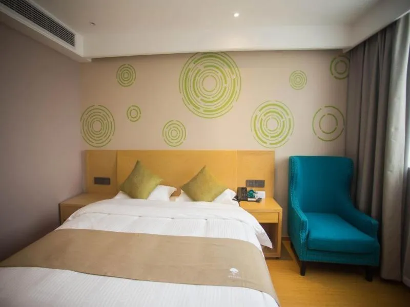 Bed in GreenTree Inn Anqing Tongcheng Tong'an Road South Bus Station Business Hotel