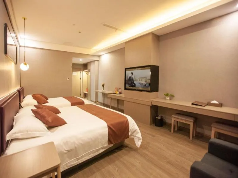 Bed in Gya Jiaxing Tongxiang City Century Avenue Hotel