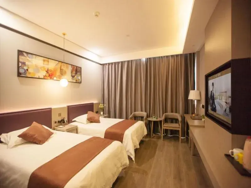 Bed in Gya Jiaxing Tongxiang City Century Avenue Hotel Bed in Gya Jiaxing Tongxiang City Century Avenue Hotel