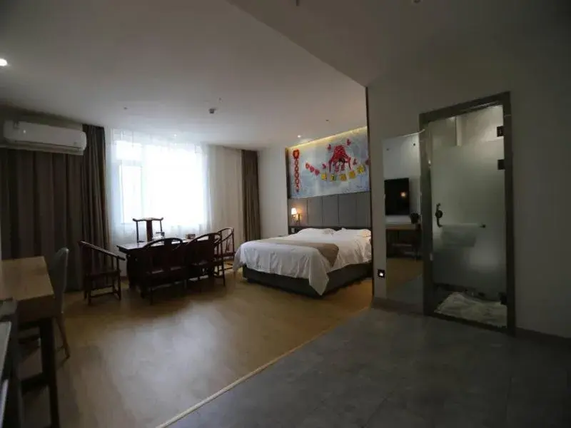 Bed in GreenTree Inn Dezhou Bus Station Train Station Express Hotel Bed in GreenTree Inn Dezhou Bus Station Train Station Express Hotel