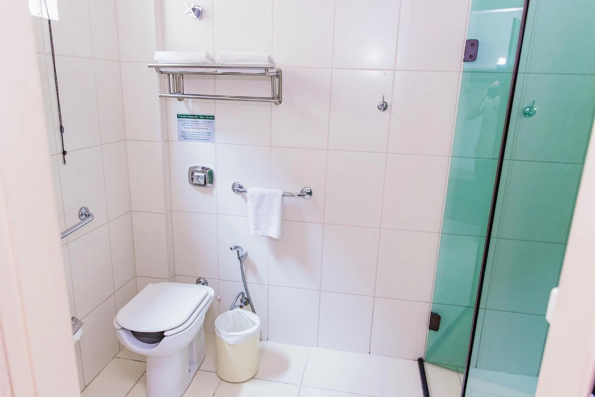 Bathroom in Amazônia Palace Hotel