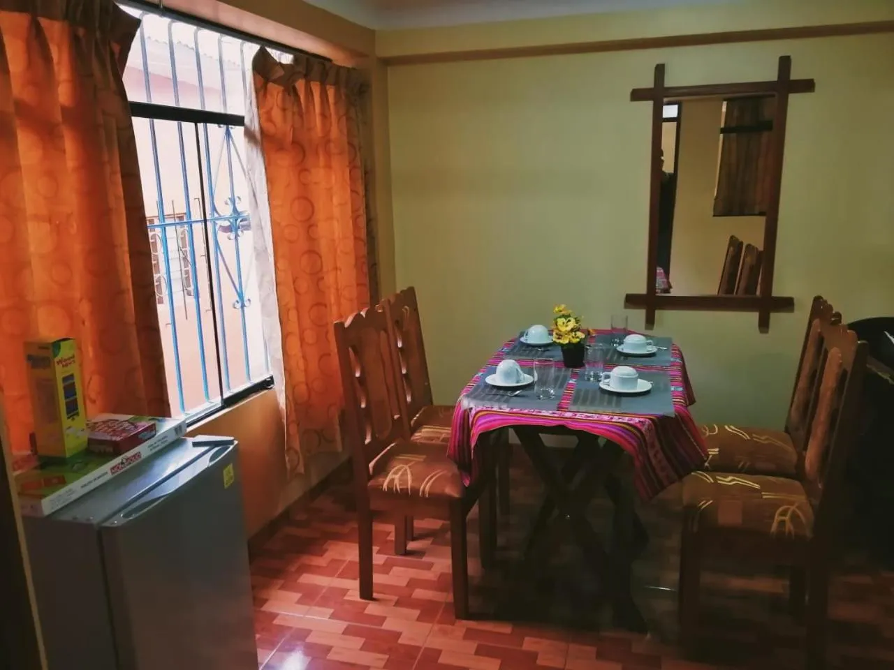Dining area in Conquista Cusco
