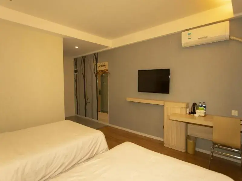 Bed in Vatica Bozhou City Railway Station Hotel Bed in Vatica Bozhou City Railway Station Hotel