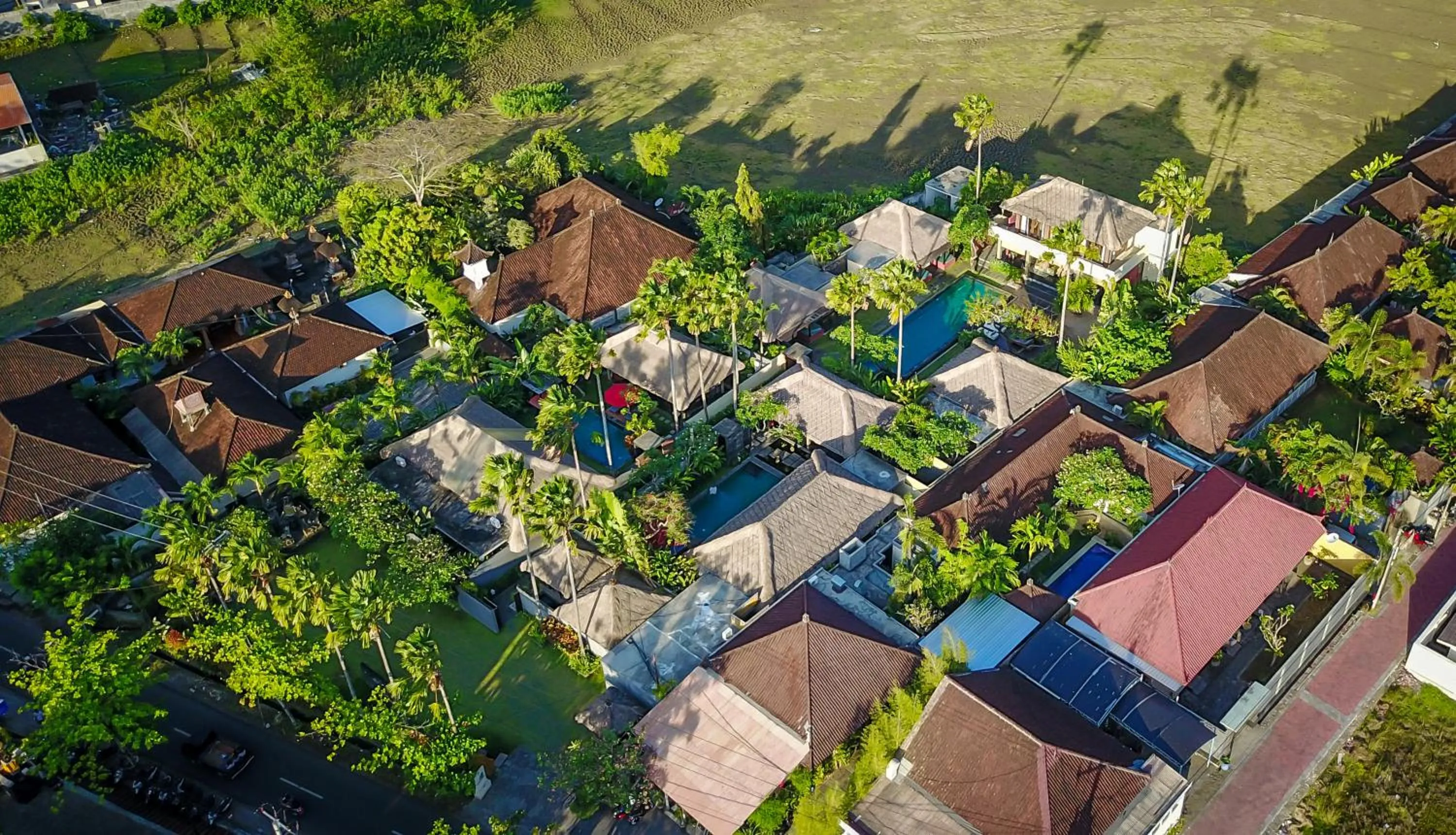 Bird's eye view in Imani Villas