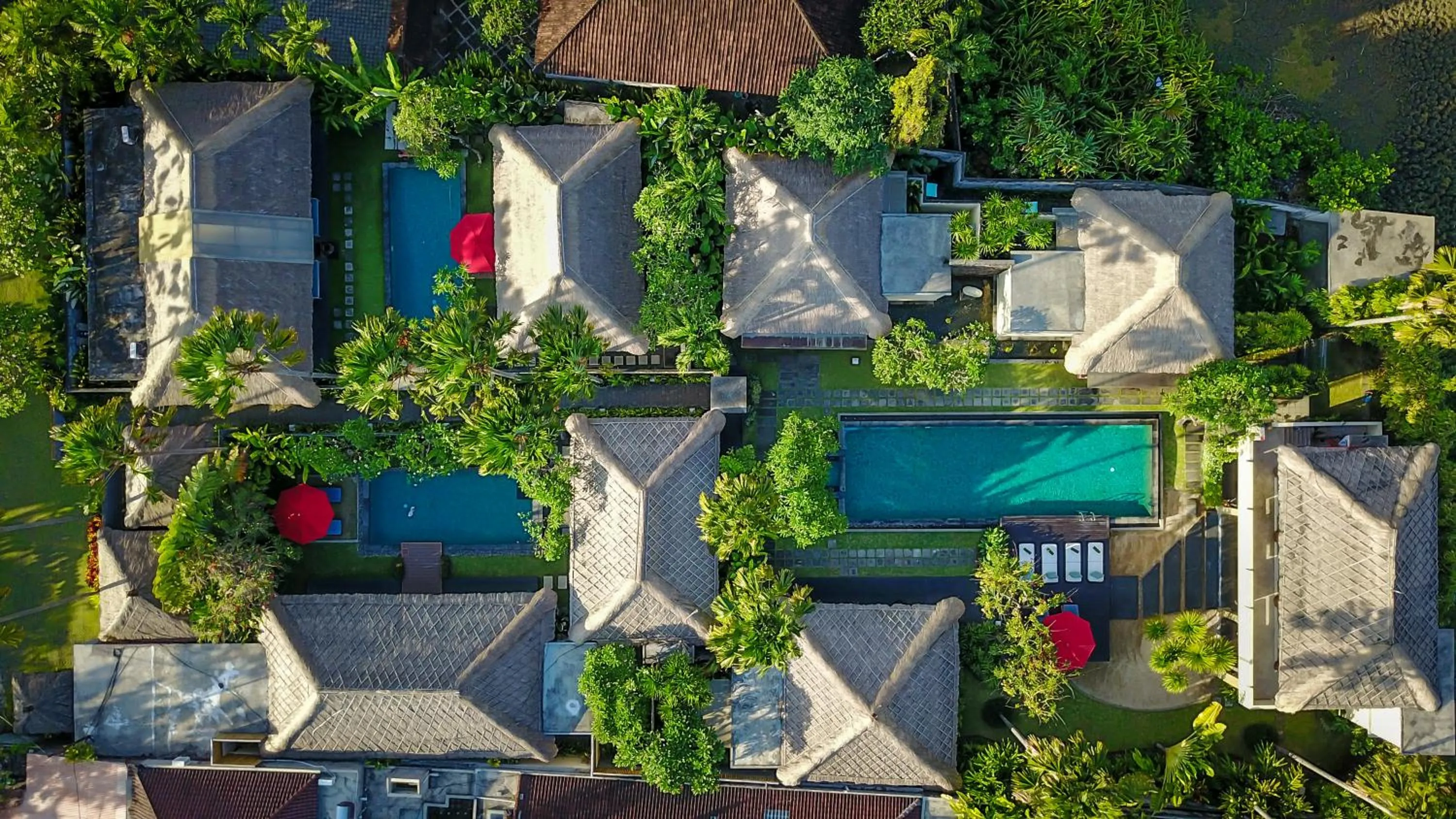 Bird's eye view in Imani Villas