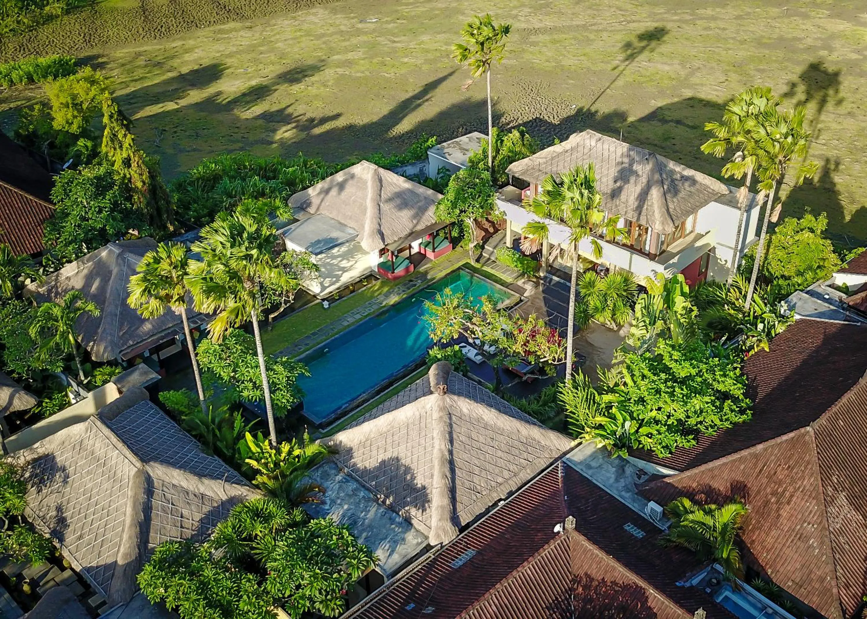 Bird's eye view in Imani Villas