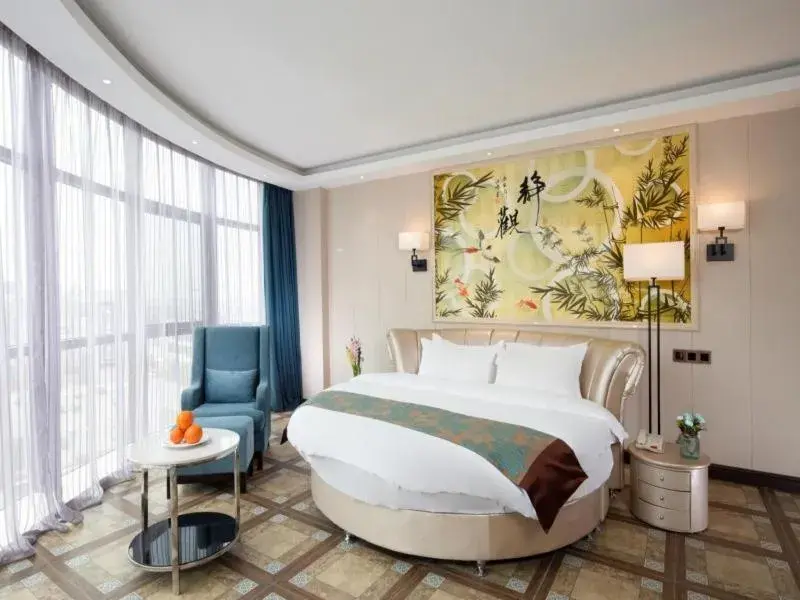 Bed in GreenTree Eastern Yancheng North Bus Station Boutique Hotel Bed in GreenTree Eastern Yancheng North Bus Station Boutique Hotel