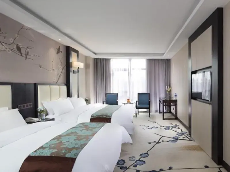 Bed in GreenTree Eastern Yancheng North Bus Station Boutique Hotel Bed in GreenTree Eastern Yancheng North Bus Station Boutique Hotel