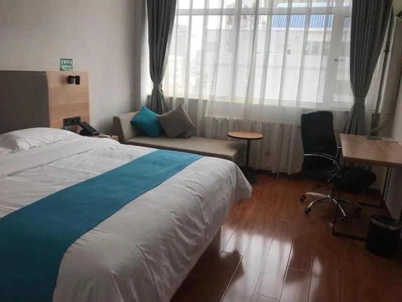 Bed in GreenTree Inn Dezhou Decheng District Hubinzhong Avenue Select Hotel