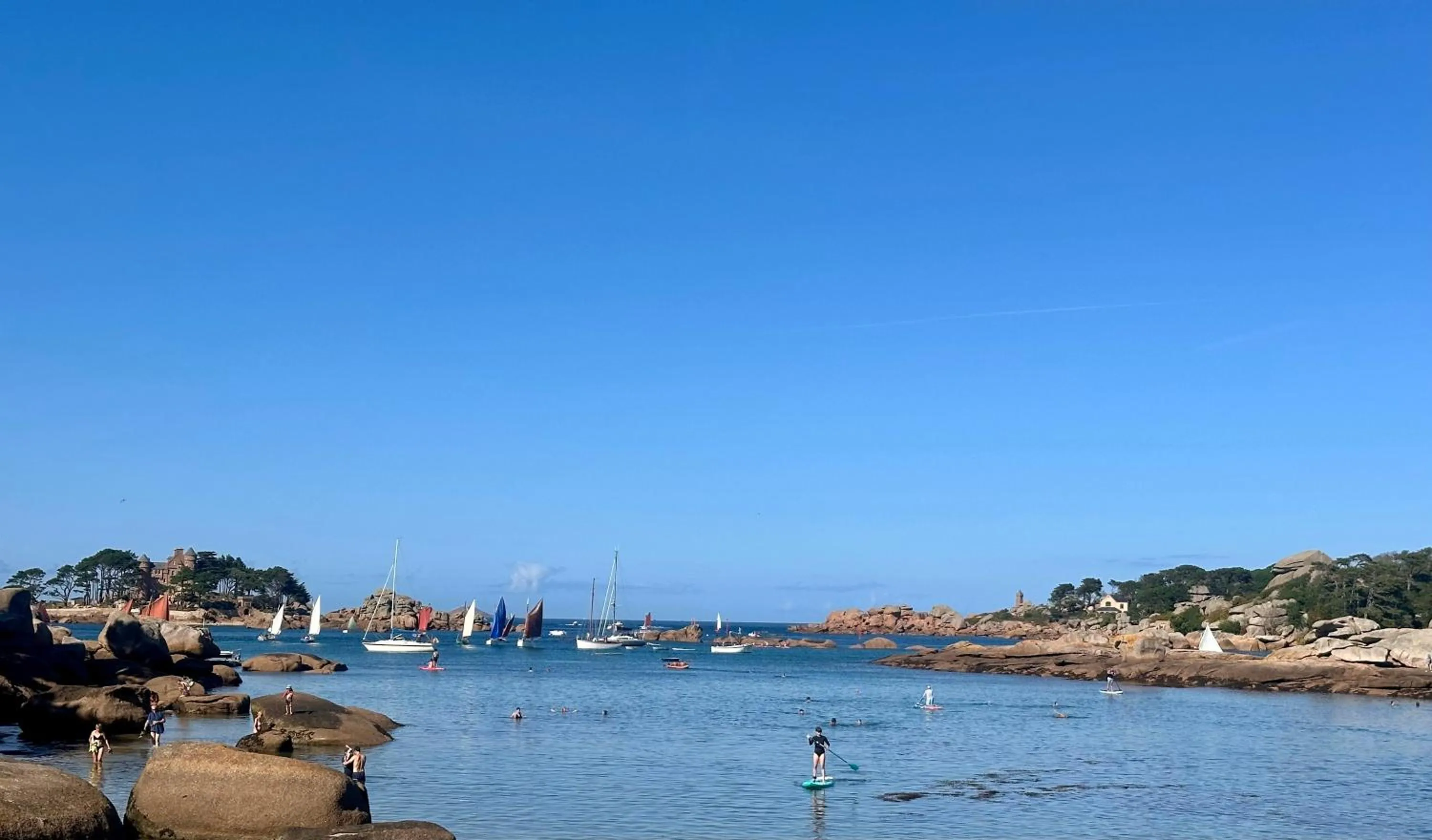 Natural landscape in BRIT HOTEL Lannion-Perros Guirec