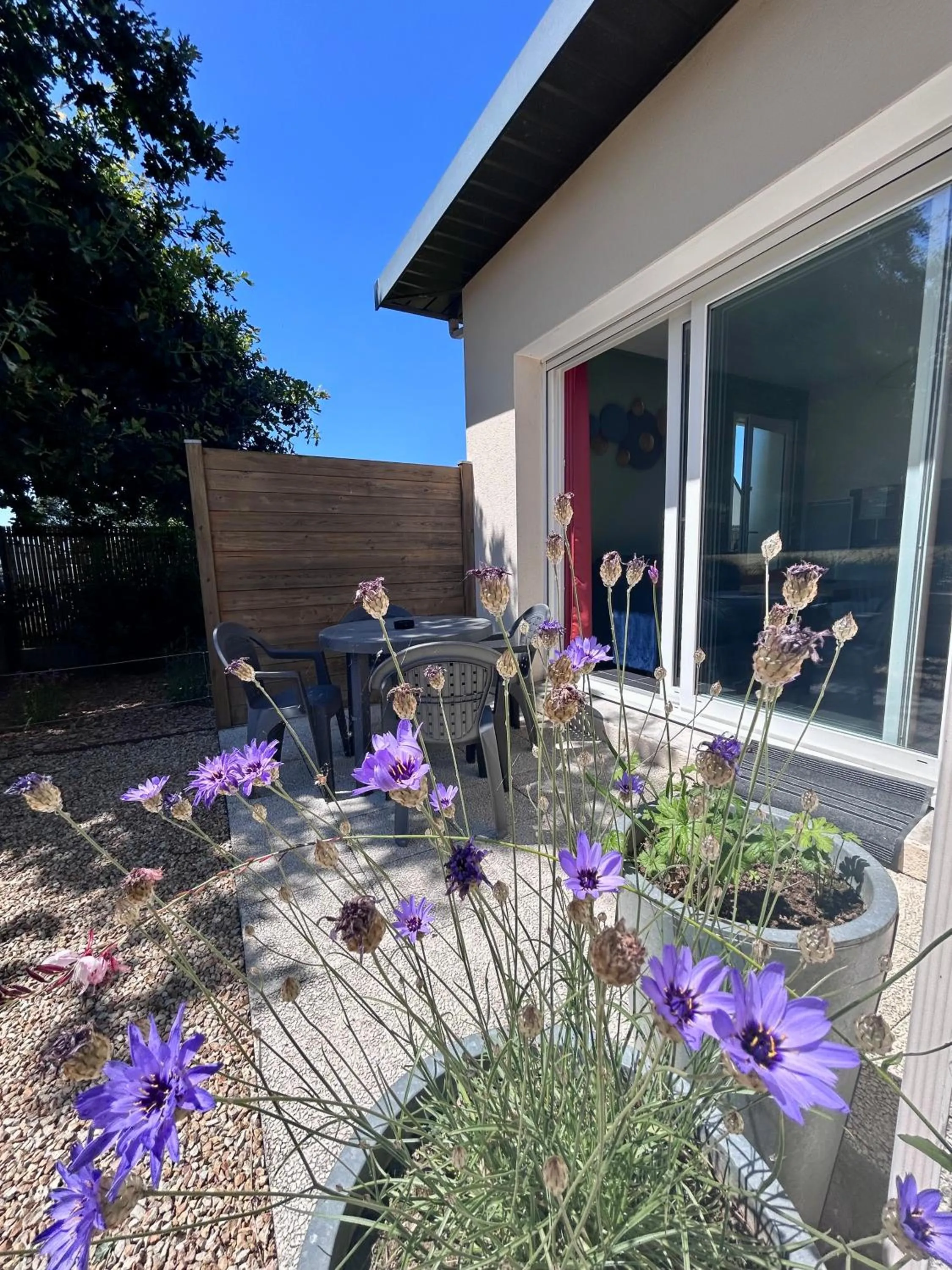 Patio in BRIT HOTEL Lannion-Perros Guirec