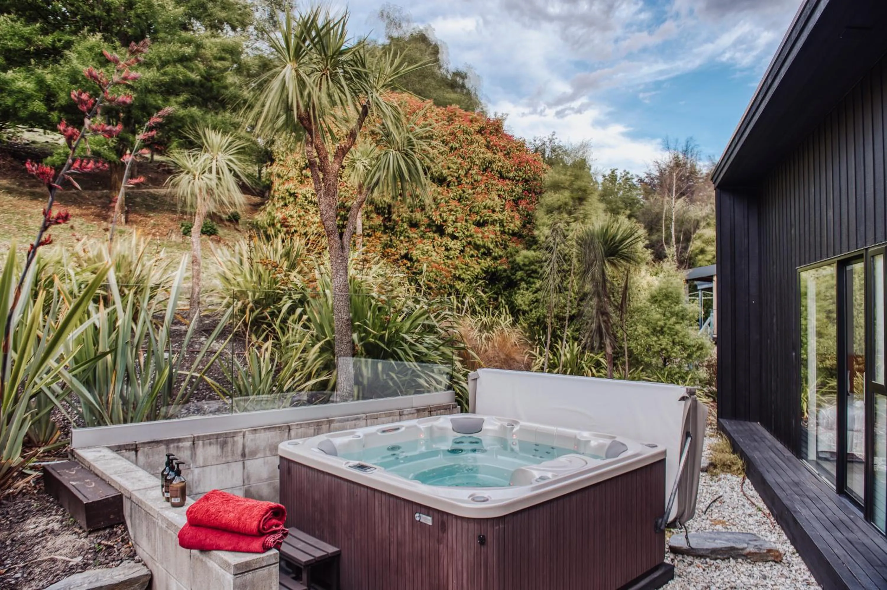 Day in Award-Winning Modern Retreat with Hot Tub & Views