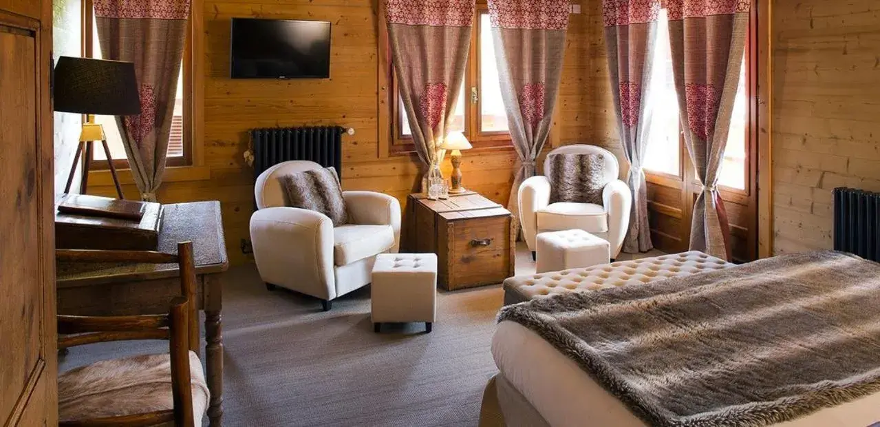 Family Suite in Chalet-Hôtel & Spa Les Cimes Family Suite in Chalet-Hôtel & Spa Les Cimes