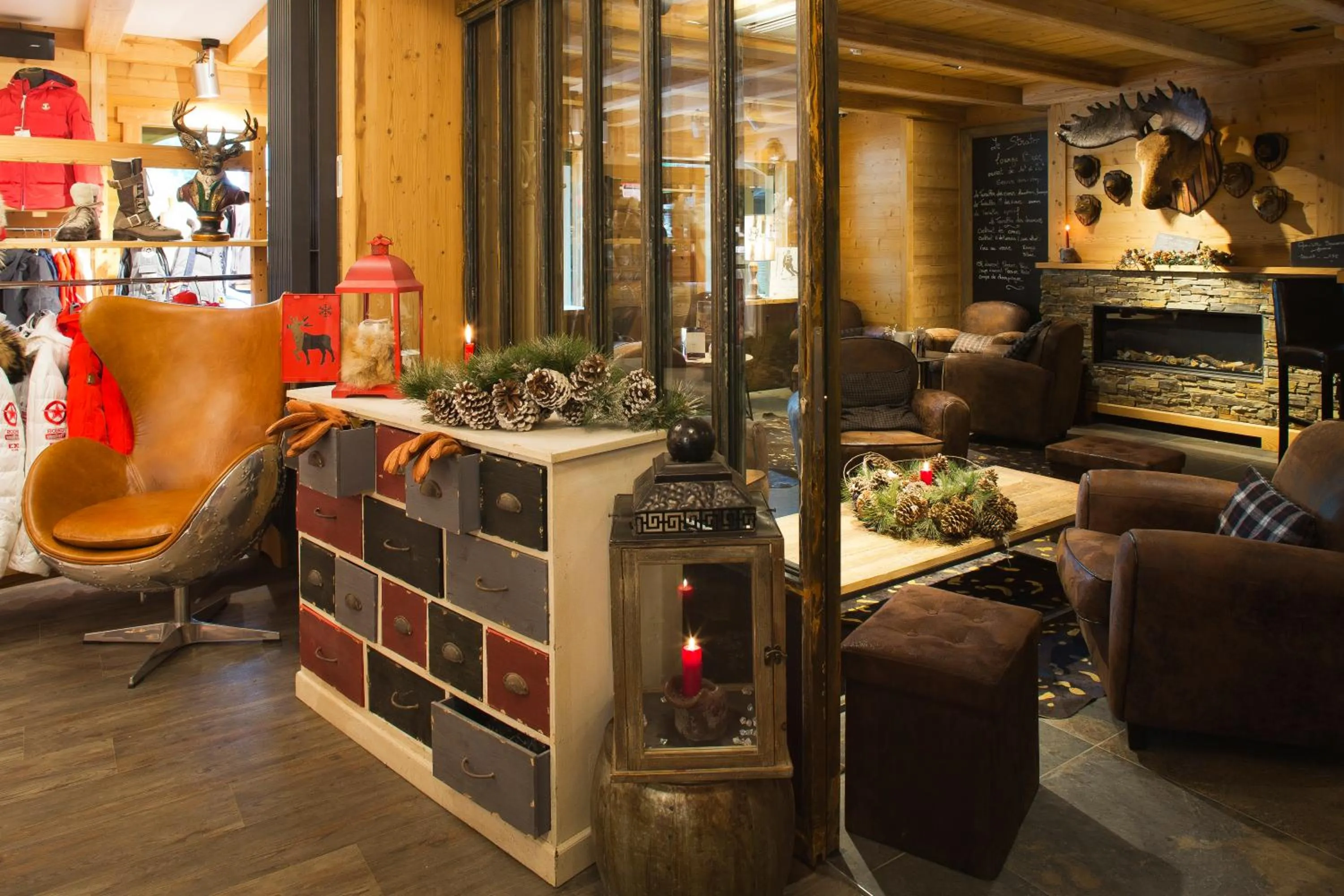 On-site shops in Chalet-Hôtel & Spa Les Cimes