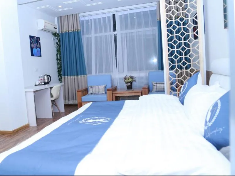 Bed in Shell Chengde Longhua County Xingzhou Road Hotel