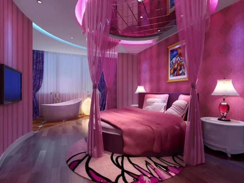 Bed in Shell Lianyungang Donghai County Crystal City Shichen Road Hotel