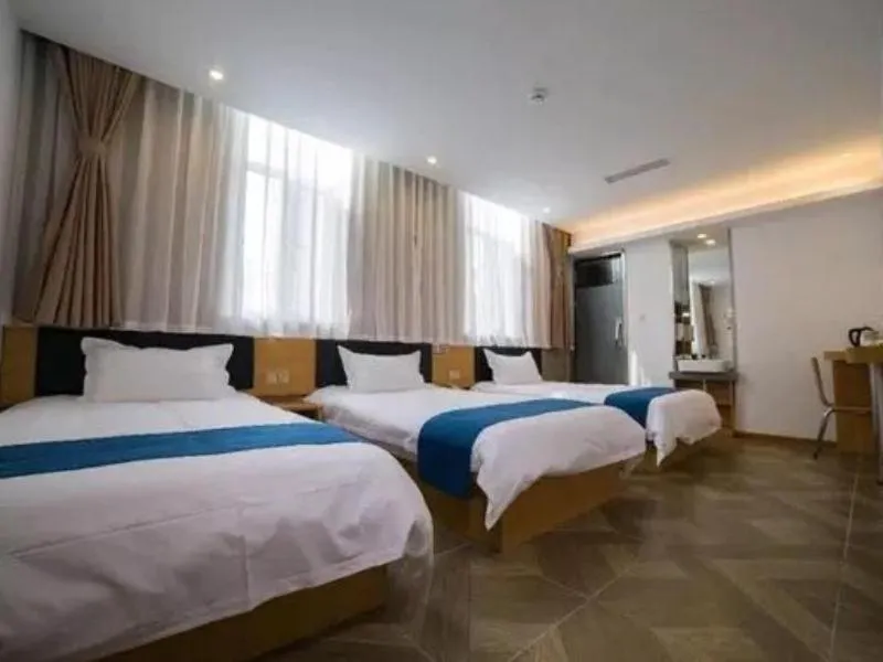 Bed in Shell Yantai Mouping District Gongshang Dajie Hotel