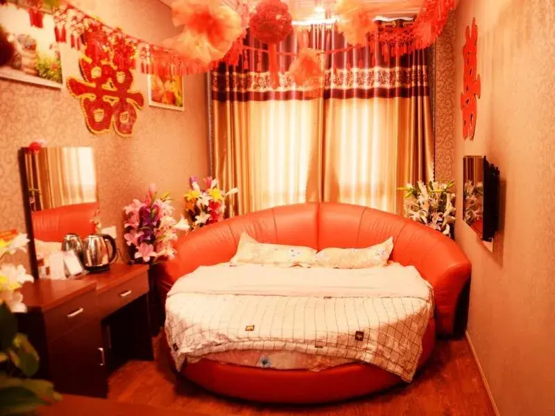 Bed in Shell Jinan Zhangqiu District Diao Town Center Street Hotel Bed in Shell Jinan Zhangqiu District Diao Town Center Street Hotel