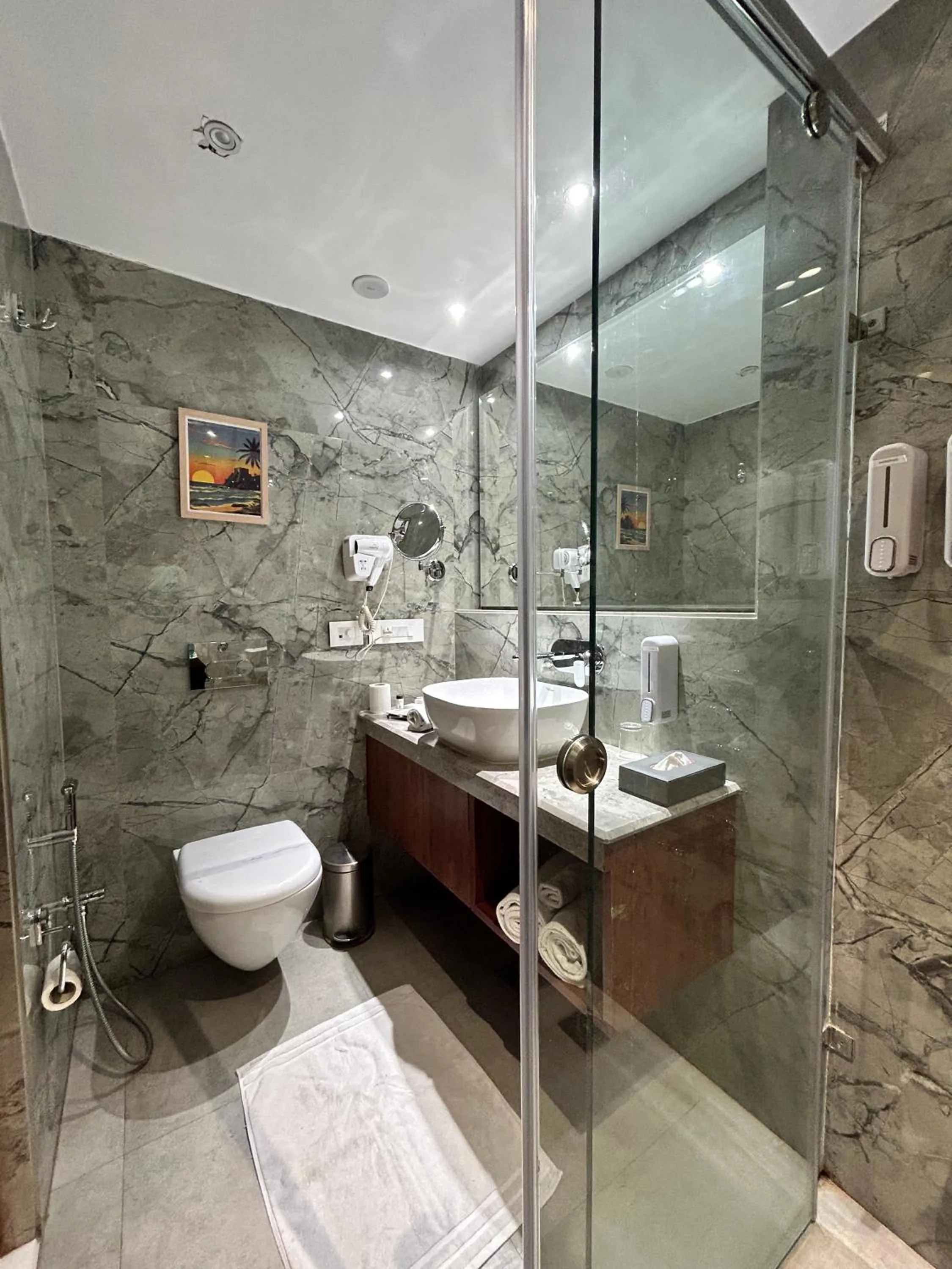 Bathroom in Vaydantaa - Luxury Boutique Hotel Mussoorie