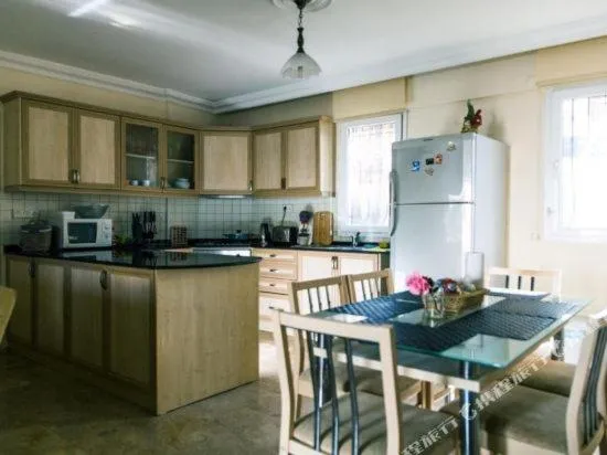 Kitchen or kitchenette in Dove Apart Hotel